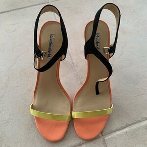 EUC Charles David Flambé Heels - Sz 10